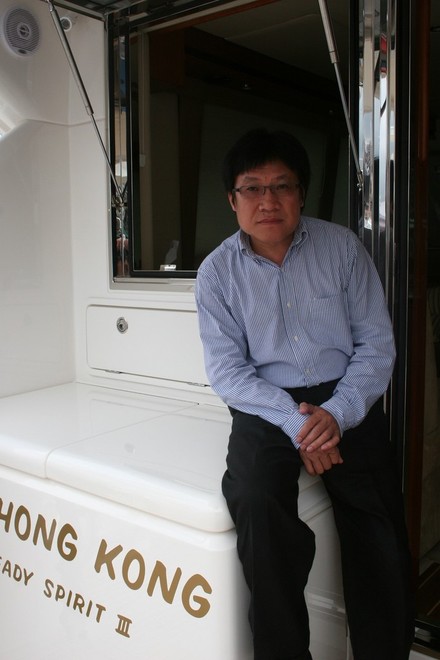 Leo Wong from Kingsway Marine says boating is in his blood. © Jeni Bone